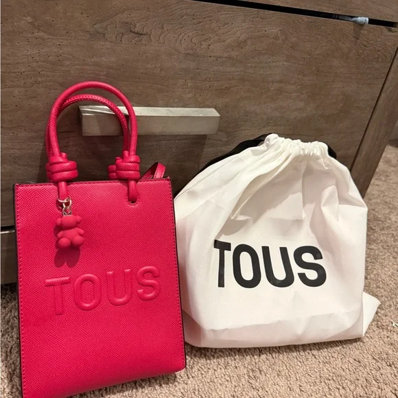 TOUS FUCHSIA LA RUE NEW POP MINIBAG - Picture 2 of 8